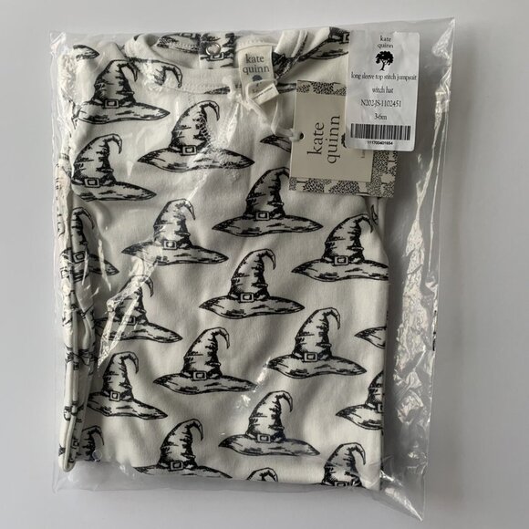 NWT Kate Quinn Organics With Hat Jumpsuit 12-18 or 18-24 Months - Picture 7 of 7